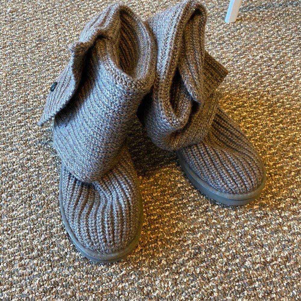 Gray UGG boots